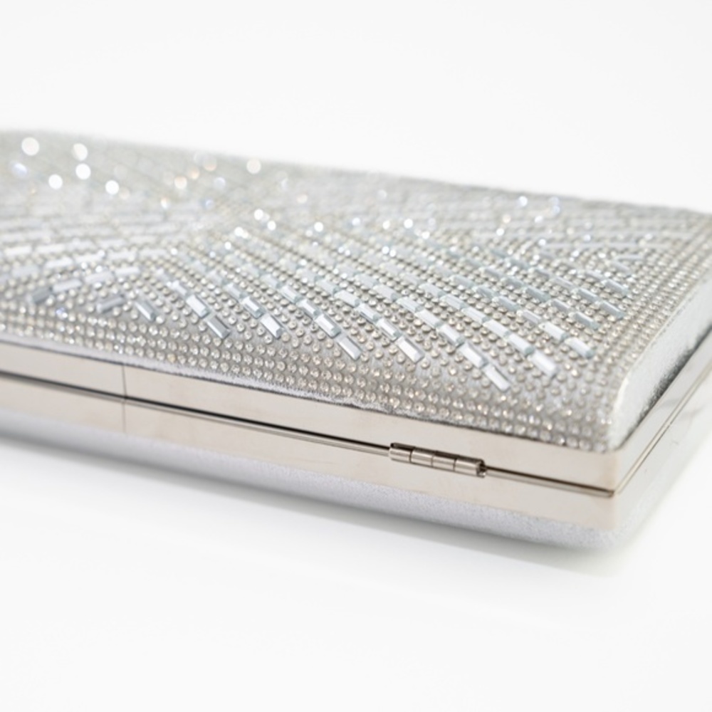 SILVER Rhinestone Evening Bag - Picture 7 of 10
